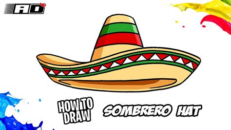 How To Draw A Sombrero Easy Drawing Tutorial For Kids | atelier-yuwa ...