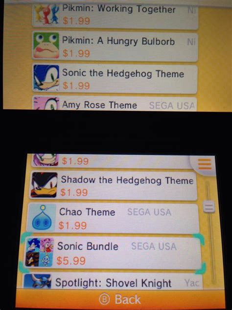 New Sonic 3DS Themes