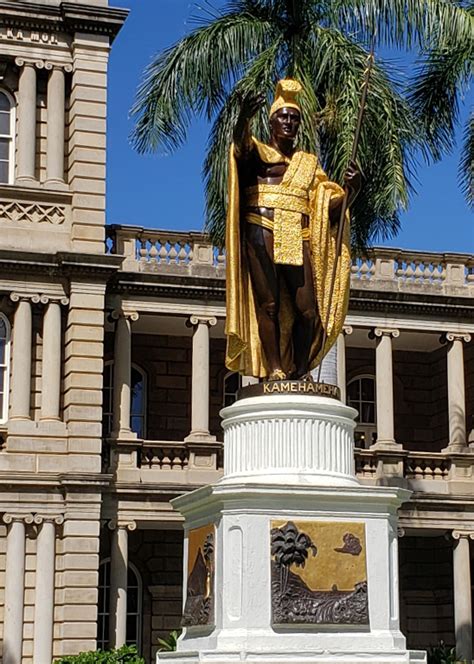 Conservation Work Done On Kamehameha Statue - Honolulu Civil Beat