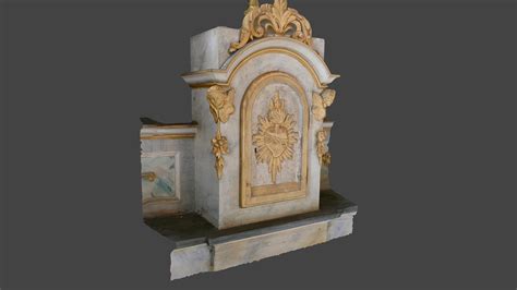 3D Chaucisse Tabernacle - 3D model by dronederegard [f5376ad] - Sketchfab