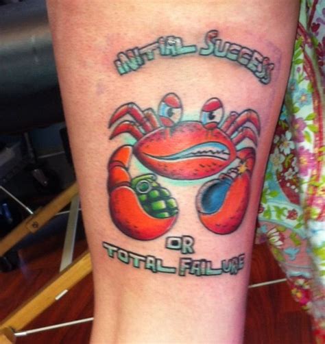 My EOD crab! Navy Eod, Crab Tattoo, Tatting, Tattoo Ideas, Initials ...