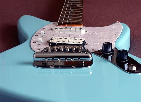 Fender-Jag Stang Reissue - Sonic Blue | Fender jagstang, Guitar, Fender