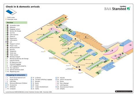 Stansted Airport Parking Zones Map