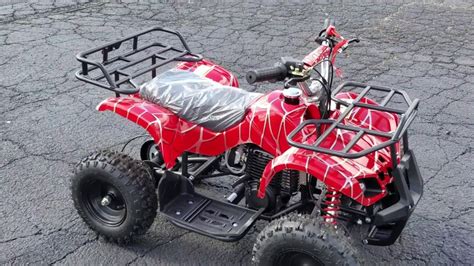 50cc Kids Atv Gas Powered Four Wheeler Quad Fully Automatic For Sale From