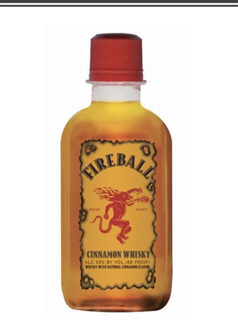 Fireball Whiskey 100 ml bottle-single bottle - Beverages2u