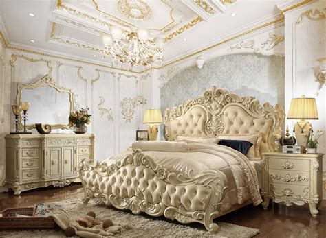 HD 5800 Bedroom Set Homey Design Victorian, European & Classic design