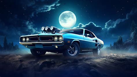 Muscle Car Mac Wallpaper 4K