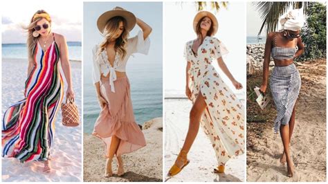 15 Cute Summer Beach Outfits What To Wear At The Beach This Summer 2019 ...