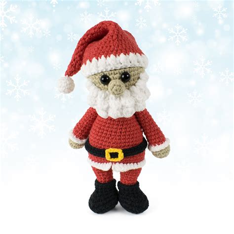 Cuddle Me Santa Claus crochet pattern - Amigurumi Today