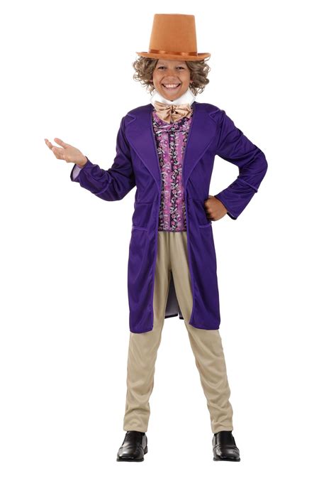 Willy Wonka Boy's Costume