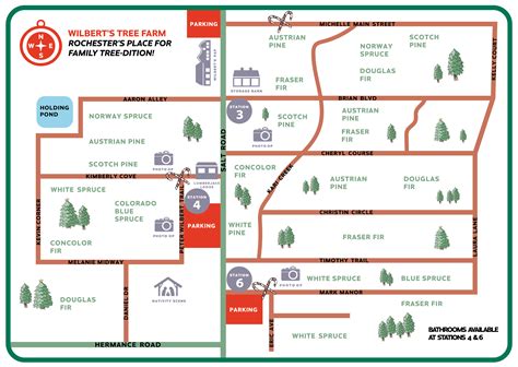 Tree Map | Wilbert's Christmas Tree Farm