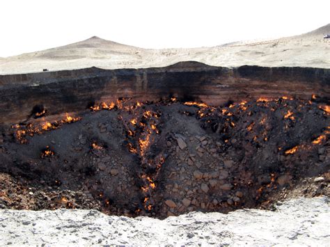 The Darvaza Gas Crater - The Wandering Scot