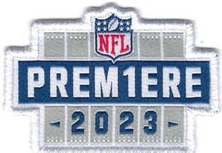 NFL Prem1ere: Honoring Rookie Debuts with Commemorative Jersey Patches ...