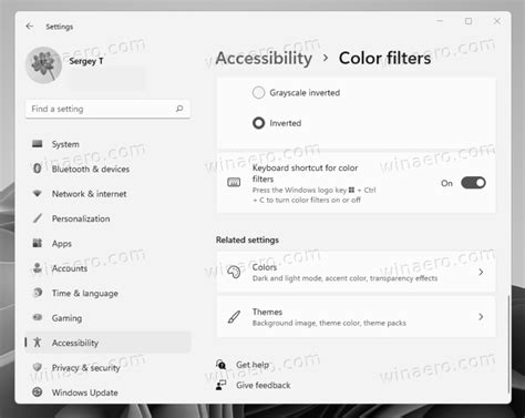 How to Enable Color Filters in Windows 11