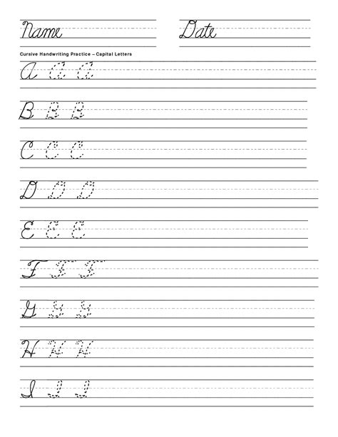 Best Printable Handwriting Sheets | Activity Shelter