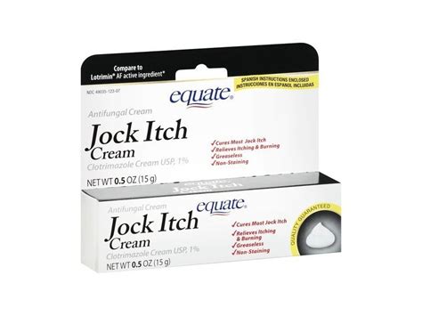 Equate Jock Itch Antifungal Cream, .5 Oz Ingredients and Reviews