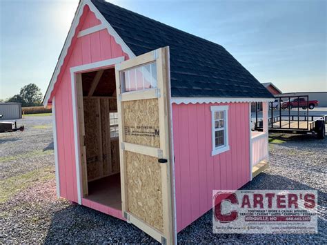 pink playhouse4 • Midwest Storage Barns