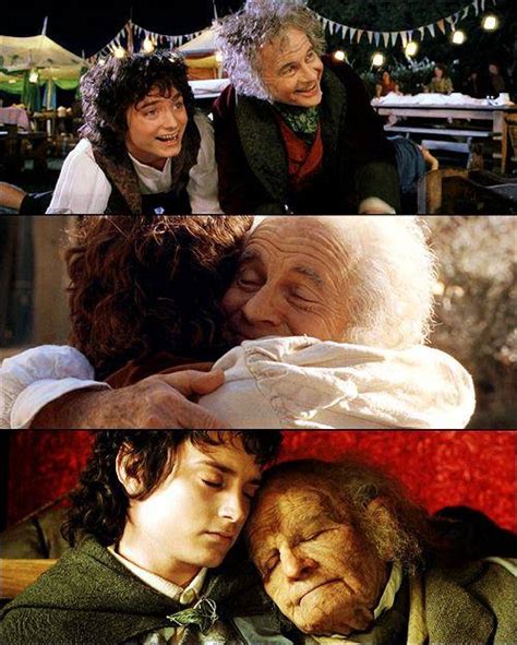 Frodo and Bilbo - Lord of the Rings Fan Art (35647088) - Fanpop