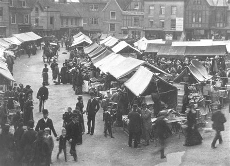 Victorian Images of Hitchin Market Place | Victorian life, Old photos ...