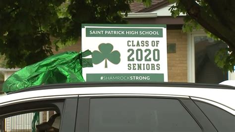 Class of 2020: St. Patrick High School celebrates graduates with car ...