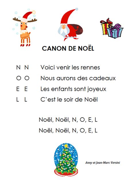 chant de noel a la maternelle