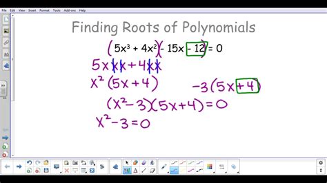 Finding Roots of Polynomials - YouTube