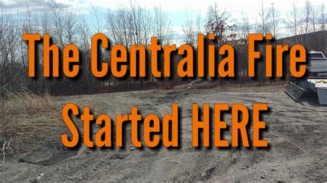 Centralia Mine Fire Map