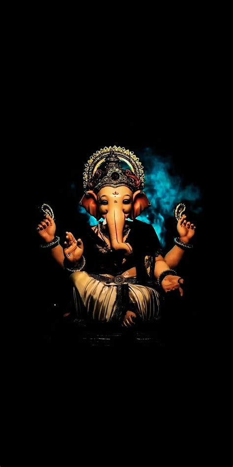 Details 100 ganesh ji black background - Abzlocal.mx