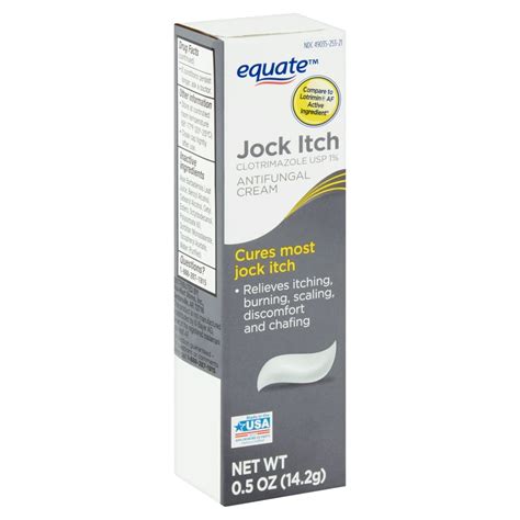 Equate Jock Itch Antifungal Cream, 0.5 oz - Walmart.com - Walmart.com