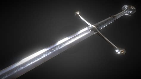 Narsil 3 Sword Texture Pack - Buy Royalty Free 3D model by Armored ...