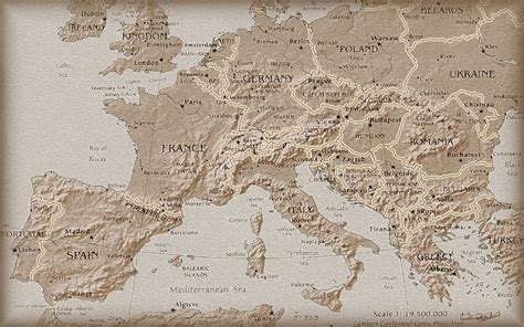 #map #Europe European map #nature #2K #wallpaper #hdwallpaper #desktop ...