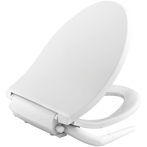 KOHLER Puretide Non-Electric Bidet Seat for Elongated Toilets in White ...