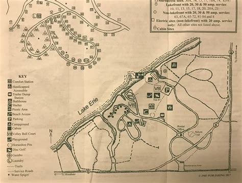 Lake Erie State Park Map – The World Map