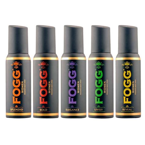 Fogg Black Collection Bold Elegance Lively Reveal Splendid, Deodorant ...