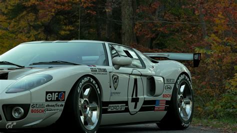 A game called Gran Turismo 4, an epic instrumental song and a Ford GT ...