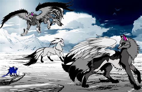 The Wolf Pack by angel00101 on DeviantArt