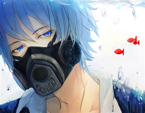 Boy Mask Anime Wallpaper - Santinime