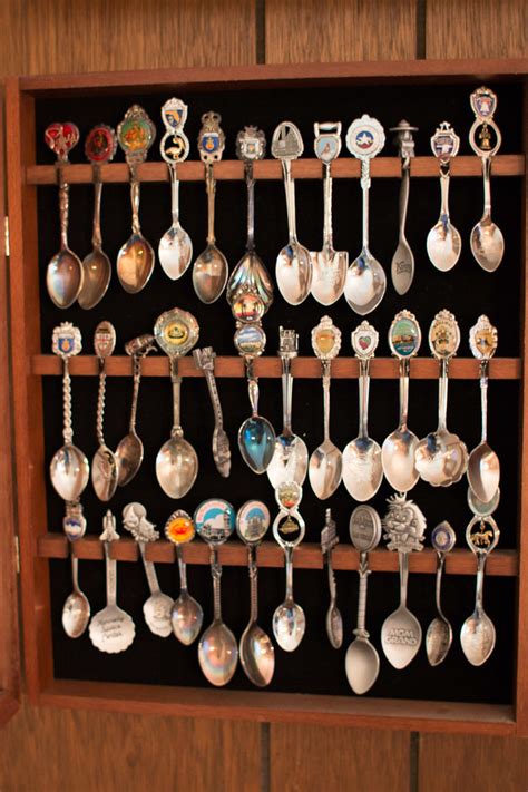 DIY Spoon Collection Display Project (Shadowbox display)