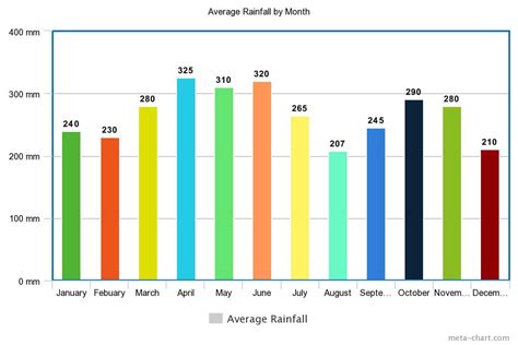 Tropical Rainforest Climate Graph