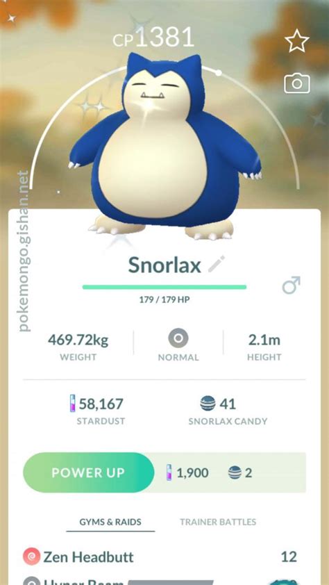 Snorlax - Pokemon Go