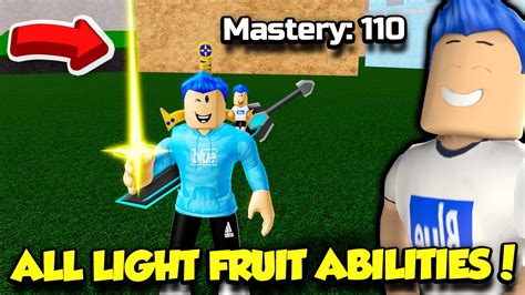 I Unlocked FULL LIGHT FRUIT ABILITIES In Roblox Blox Fruits! - YouTube