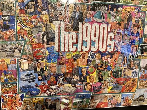 90’s pop culture puzzle I did. Look closely. : Huskers