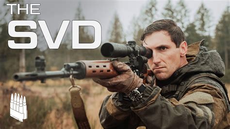 THE SVD, DRAGUNOV. Russia's sniper rifle plus Combat accuracy test ...