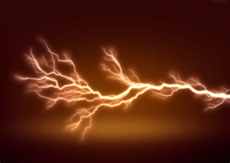 Lightning effect PSD template - PSDgraphics