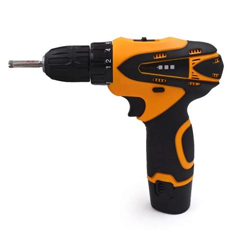 12V Cordless Electric Screwdriver Electric Battery Power Screwdriver ...