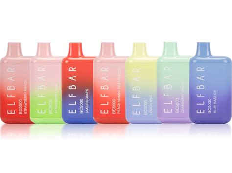 Review: Elf Bar BC5000 Disposable Vape 500 Puffs – E Liquid Flavors