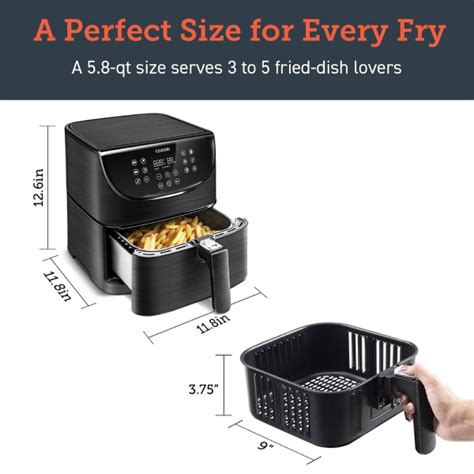 Cosori Premium 5.8-Quart Air Fryer Full Review - Smart WiFi Airfryer