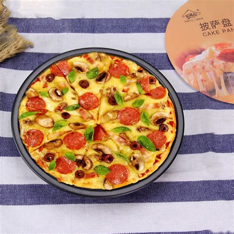 7/8 Inch Pizza Pan Non-Stick Pan – PutOnApron