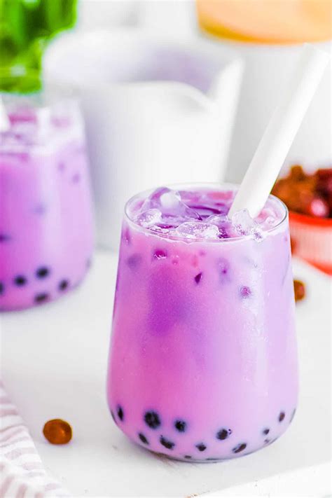 Healthy Food: Taro Milk Tea