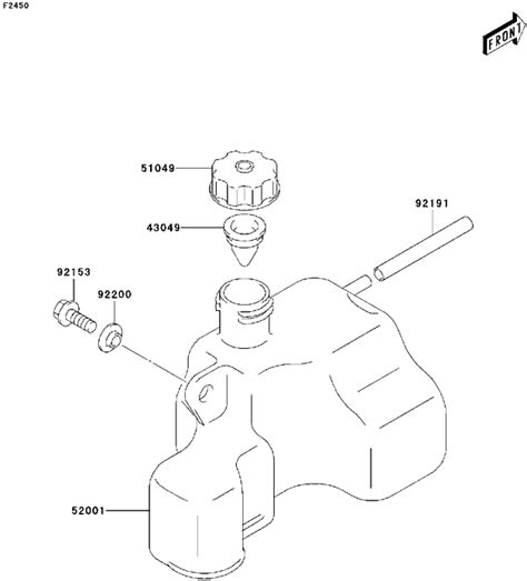 Kawasaki Kfx 50 Parts Diagram - diagramwirings